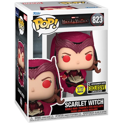 Marvel : Wandavision - Scarlet Witch #823 Entertainment Earth Exclusive Funko POP!