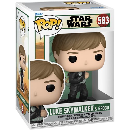 Star Wars : Book of Boba Fett - Luke Skywalker & Grogu #583 Funko POP!