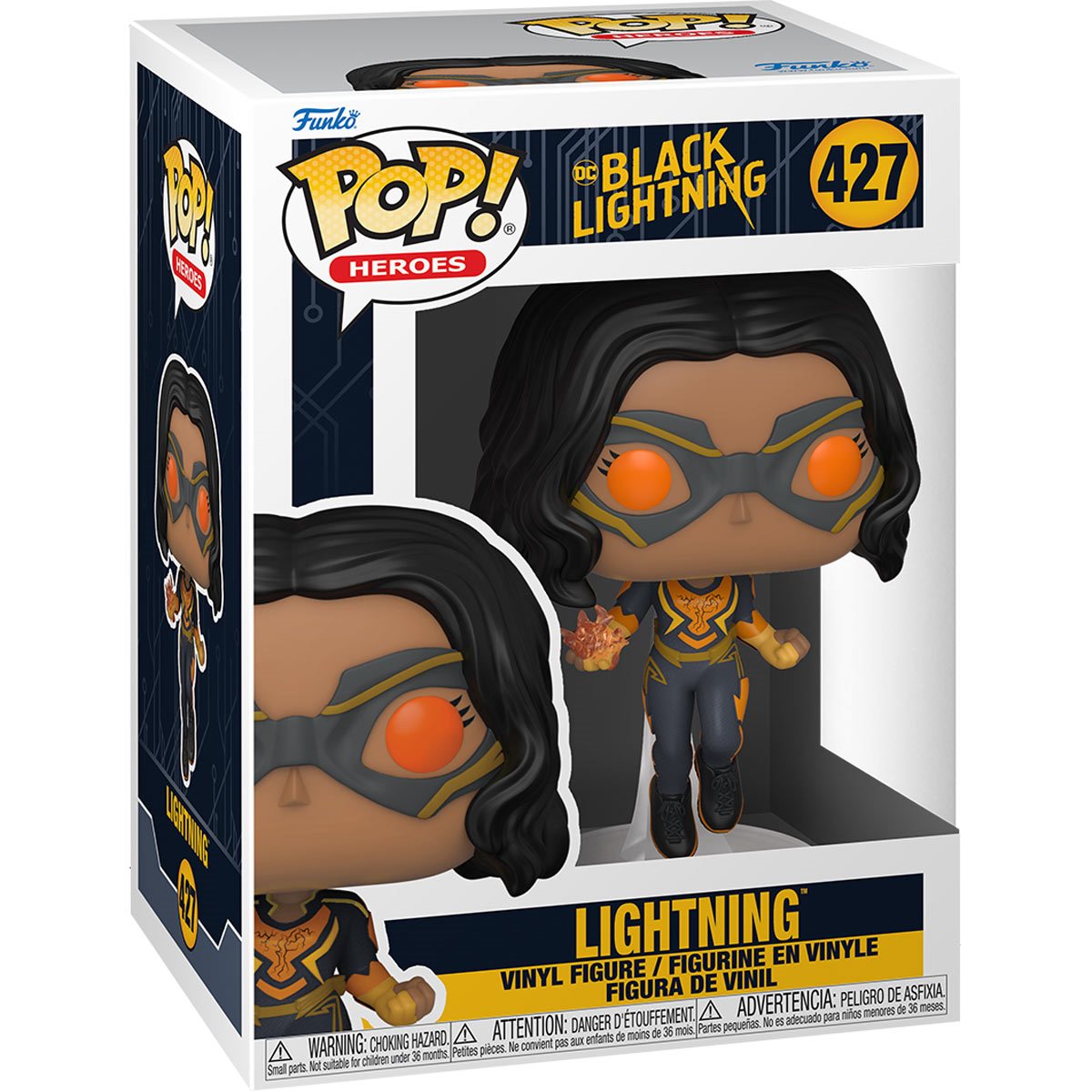 Heroes : Black Lightning - Lightning #427 Funko POP! Vinyl Figure