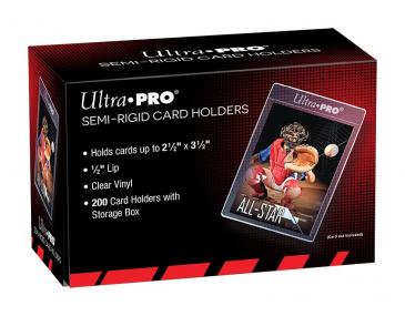 Ultra Pro Semi-Rigid 1/2" Lip Sleeves