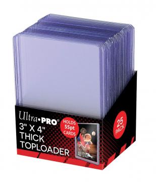 Ultra Pro 3" X 4" Action Packed 55PT Toploader