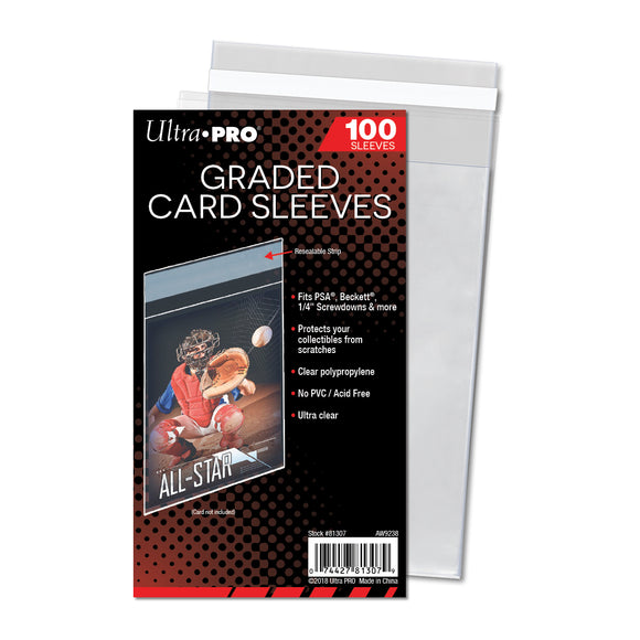 Ultra Pro Graded Card Resealable Sleeves (100ct)