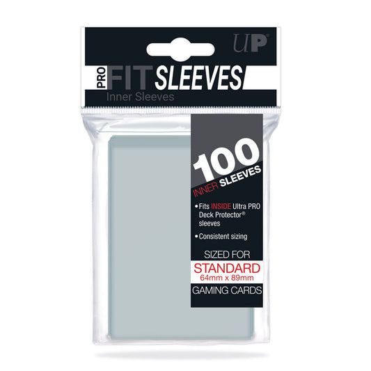 Ultra Pro PRO-Fit Standard Deck Inner Sleeves (100ct)