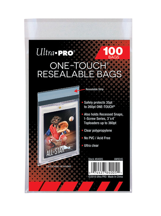 Ultra Pro One-Touch Resealable Bags