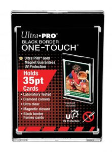 Ultra Pro One-Touch Magnetic Holder Black Border 35PT