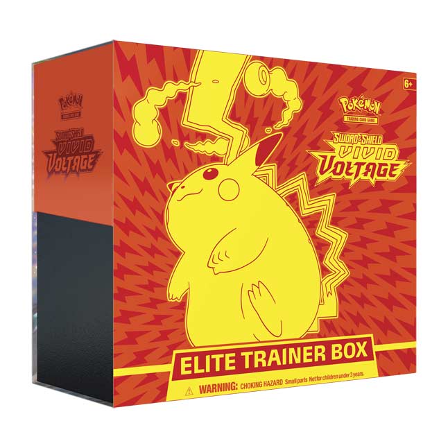 Pokemon : Sword & Shield Vivid Voltage Elite Trainer Box | SWSH4