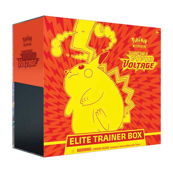 Pokemon : Sword & Shield - Vivid Voltage - Elite Trainer Box 