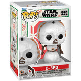 Star Wars : Holiday - C-3PO Snowman #559 Funko POP!