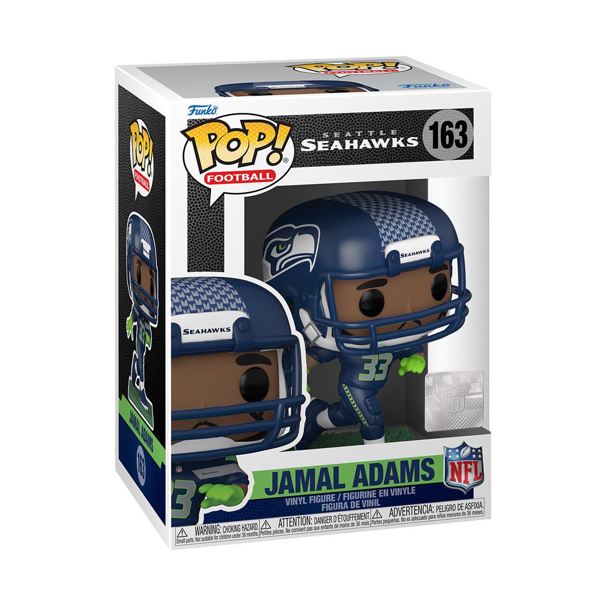 Football : Seahawks - Jamal Adams #163 Funko POP! Vinyl Figure