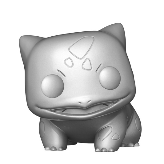 Games : Pokemon - Bulbasaur (Metallic Silver) #453 Funko POP! Vinyl Figure