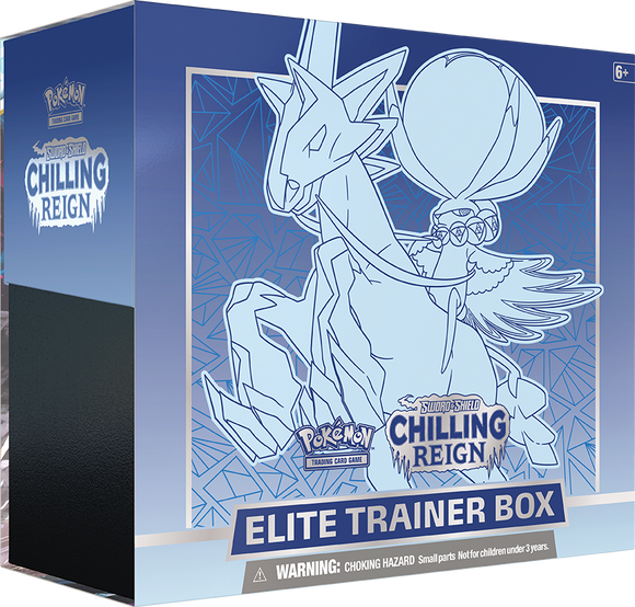 Pokemon : Sword & Shield - Chilling Reign Ice Rider - Elite Trainer Box