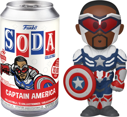 Funko Soda : Marvel - Captain America International Edition Vinyl Figure