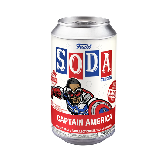 Funko Soda : Marvel - Captain America International Edition Vinyl Figure