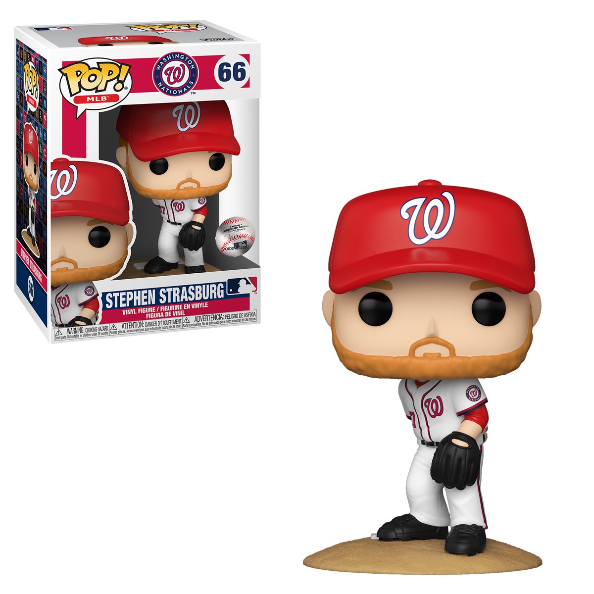 Baseball : Nationals - Stephen Strasburg #66 Funko POP! Vinyl Figure