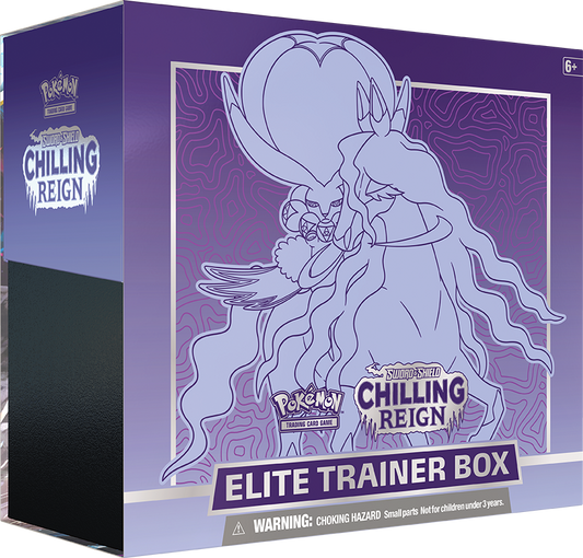 Pokemon : Sword & Shield - Chilling Reign Shadow Rider - Elite Trainer Box