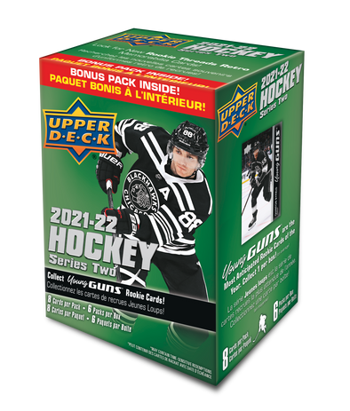 2021-22 : Upper Deck Series 2 Hockey Blaster Box