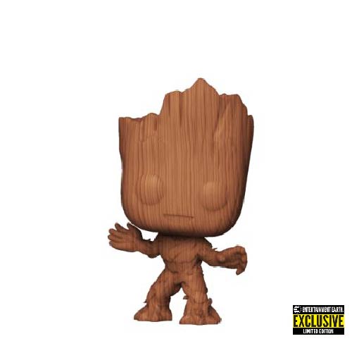 Marvel : Guardians of the Galaxy - Groot (Wood Dec) #622 Exclusive Funko POP! Vinyl Figure