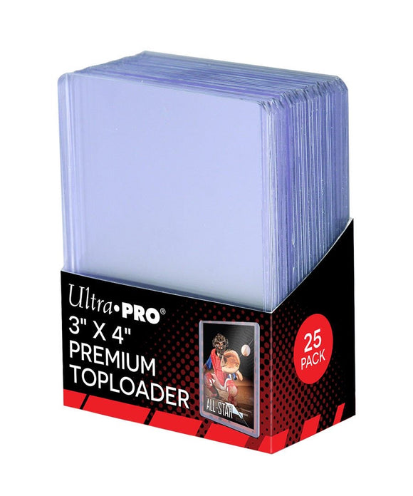 Ultra Pro 3" x 4" Ultra Clear Premium Toploaders 25ct
