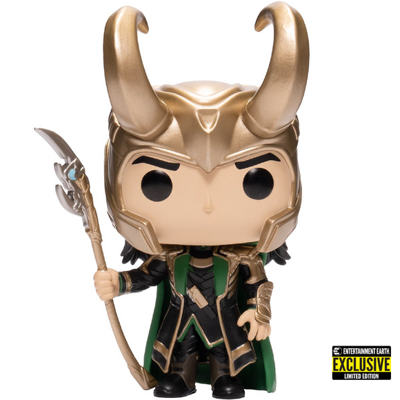 Marvel : Avengers - Loki with Scepter #985 Entertainment Earth Exclusive Funko POP!
