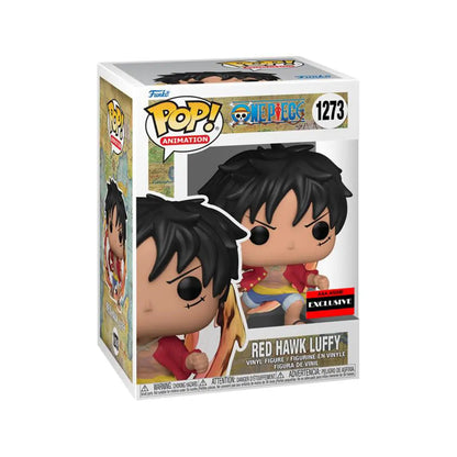 Animation : One Piece - Red Hawk Luffy #1273 AAA Anime Exclusive Funko POP!
