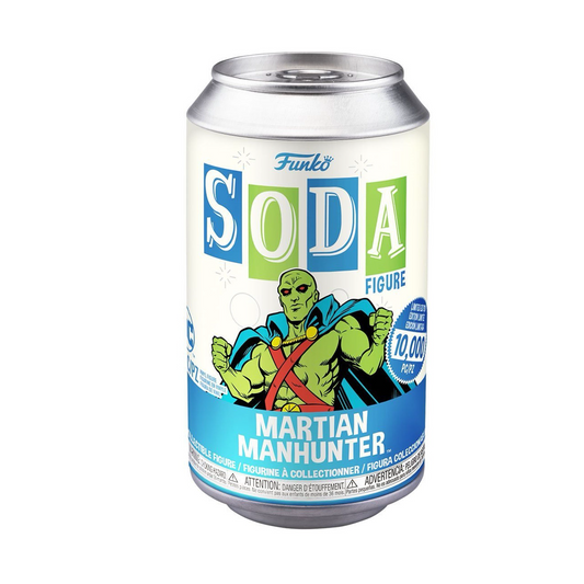 Funko Vinyl Soda : DC Comics - Martian Manhunter