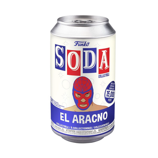 Funko Vinyl Soda : Marvel - Luchadores - Spider-Man (El Aracno)