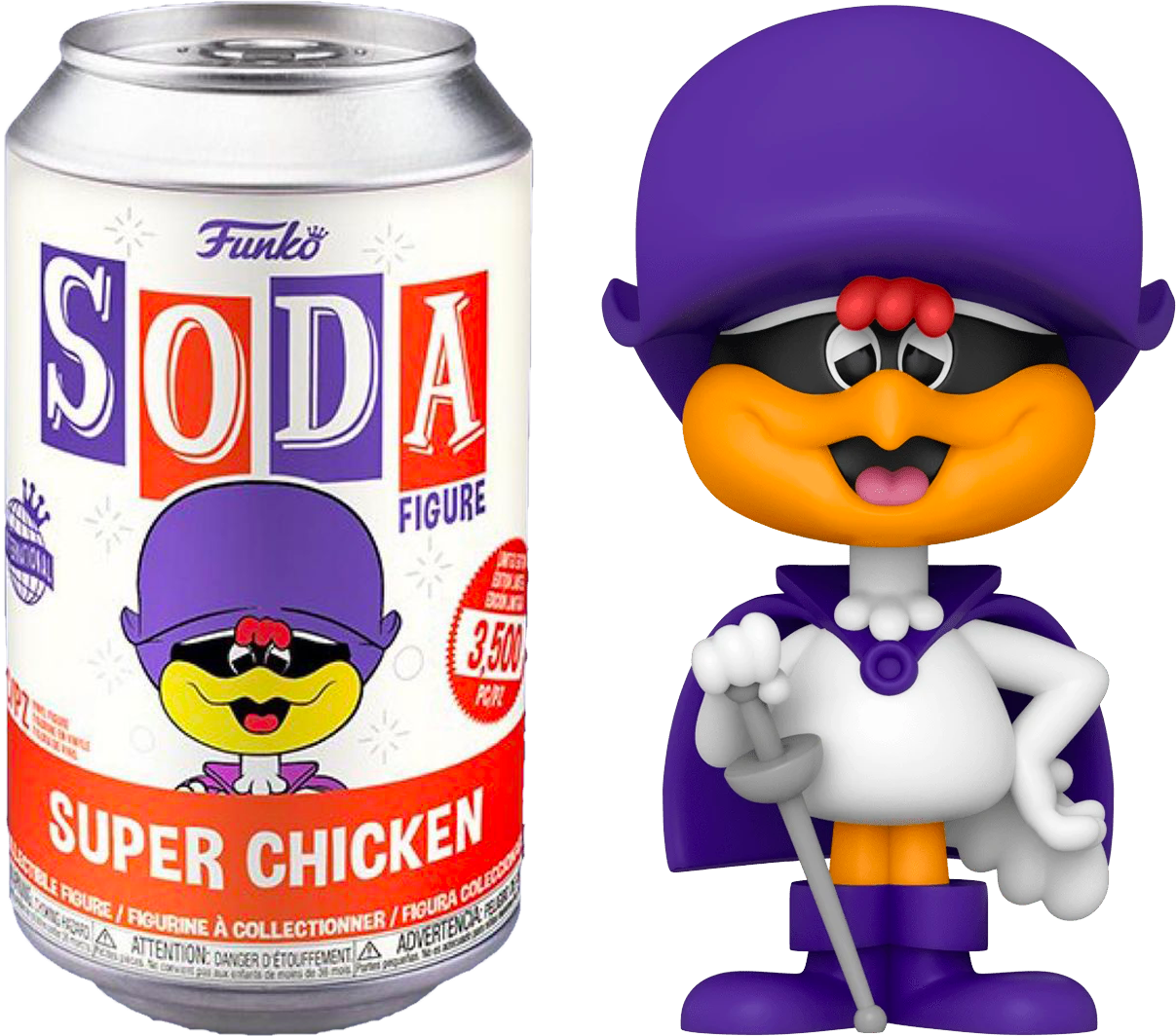 Funko Vinyl Soda : Super Chicken International Edition