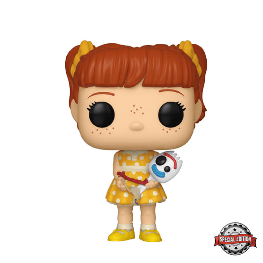 Disney : Toy Story 4 - Gabby Gabby holding Forky #537 Exclusive Funko POP! Vinyl Figure
