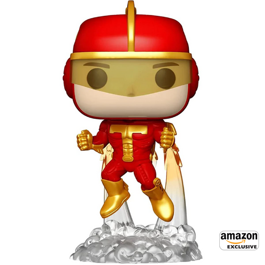 Movies : Jingle All the Way - Turbo Man Flying #1162 Amazon Exclusive Funko POP!